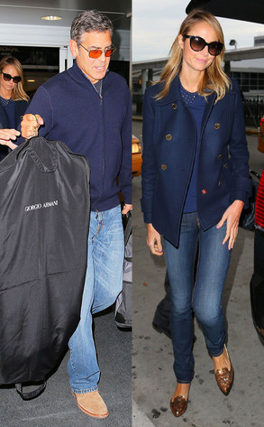 George Clooney, Stacy Keibler George Clooney, Stacy Keibler